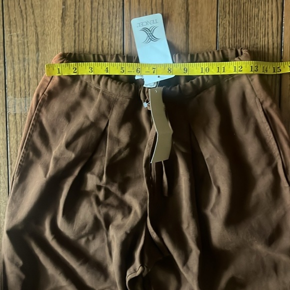 Old Friends Brown Tencel Pants, Made in USA - Picture 14 of 15